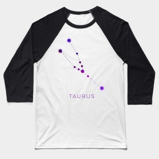 TAURUS STAR CONSTELLATION ZODIAC SIGN Baseball T-Shirt